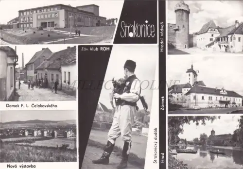 TSCHECHISCHE REPUBLIK - Strakonice, Ansichten, Foto Postkarte 1967