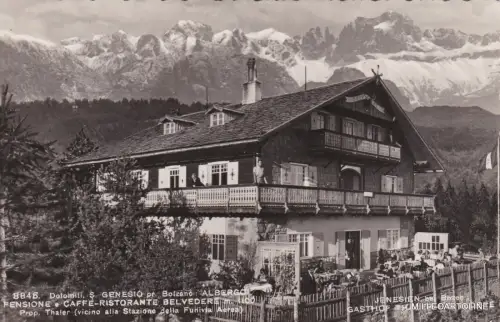 # St. GENESIO: HOTEL PENSION BELVEDERE