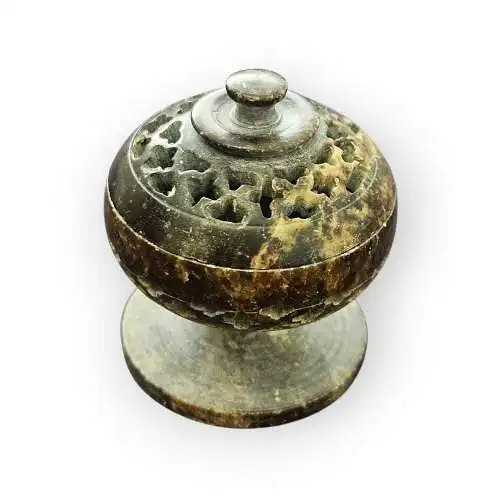 Kleines Räuchergefäß aus Speckstein 
