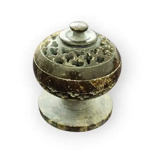 Kleines Räuchergefäß aus Speckstein 