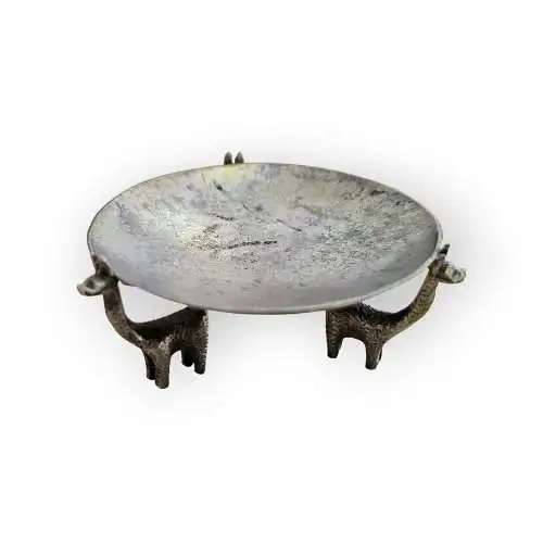 Peru, Miniatur Schale, Echt Silber 900er - Lama