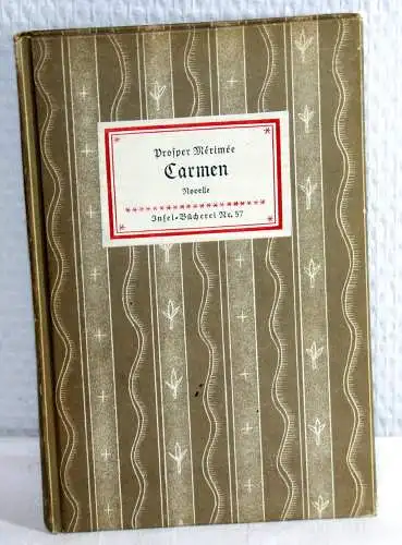 Prosper Mérimée: CARMEN - Novelle. 