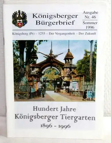 Autoren-Kollektiv: KÖNIGSBERGER BÜRGERBRIEF Nr. 46. 