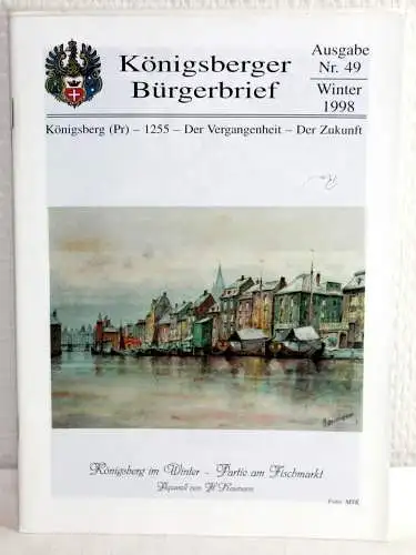 Autoren-Kollektiv: KÖNIGSBERGER BÜRGERBRIEF Nr. 49. 