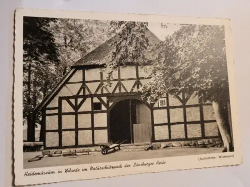 Heidemuseum in Wilsde Postkarte: