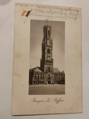 Bruges Le Beffroi Postkarte: