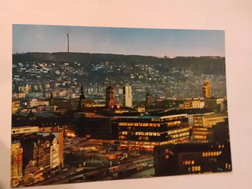 Stuttgart - Blick zum kleinen Schlossplatz Postkarte: