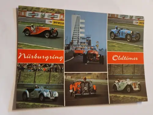 Nürburgring - Oldtimer Postkarte: