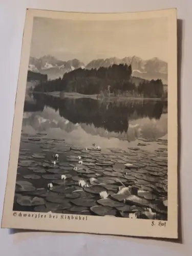 Schwarzsee bei Kitzbühl Postkarte: