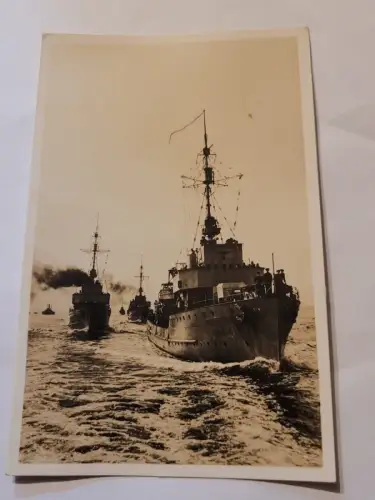 Minensuchboote Postkarte: