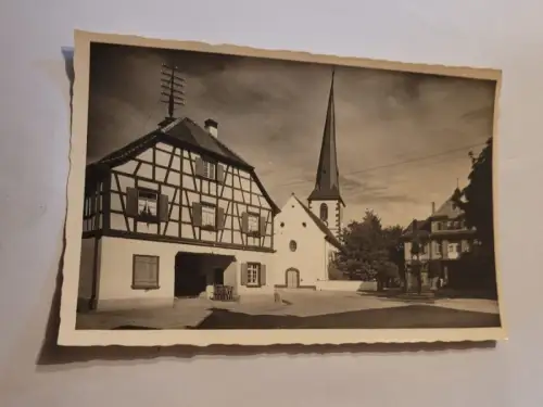 Ottenheim am Rhein (Baden) Postkarte: