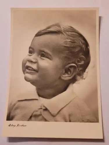 Selige Kindheit Postkarte: