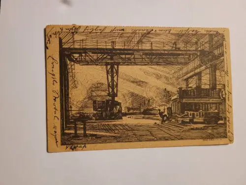 Schoellerstahl Gesellschaft - Martinhütte Postkarte: