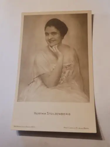 Hertha Stolzenberg Postkarte BN34016