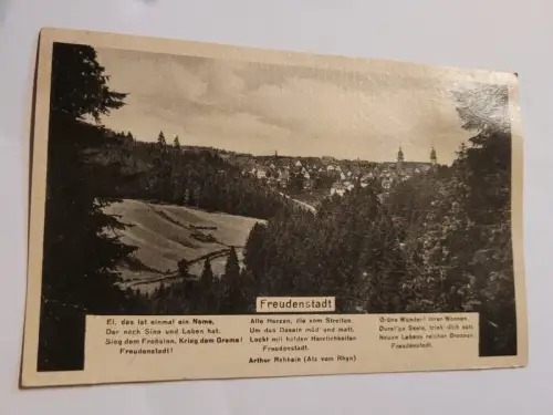 Freudenstadt Postkarte: