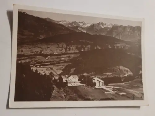 Postkarte - Pfänder Hotel mit Bregenzerwald Postkarte: