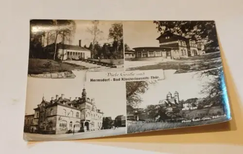 Viele Grüße aus Hermsdorf Bad Klosterlausnitz - Thüringen Postkarte: