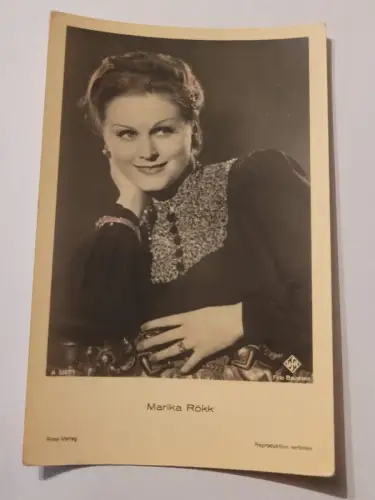 Marika Rökk Postkarte:
