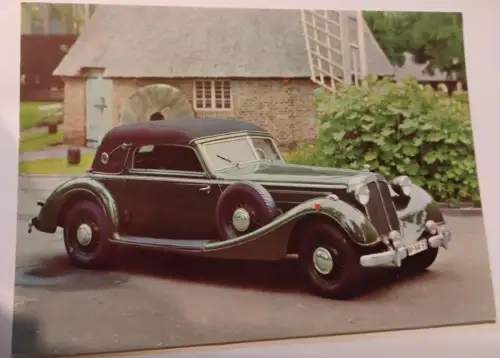 Horch 854 Cabriolet 1939 Postkarte: