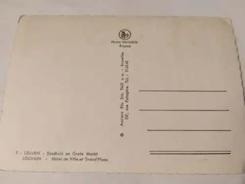 Leuven - Stadthaus Postkarte: