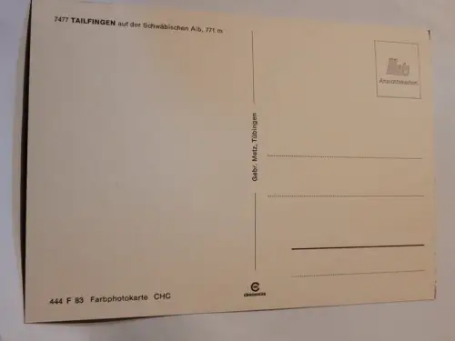 Tailfingen Postkarte: