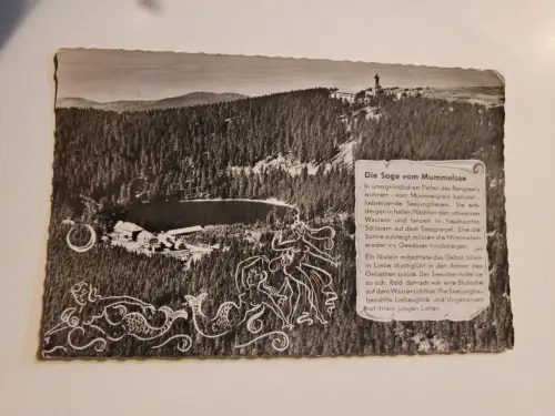 Die Sage vom Mummelsee Postkarte: