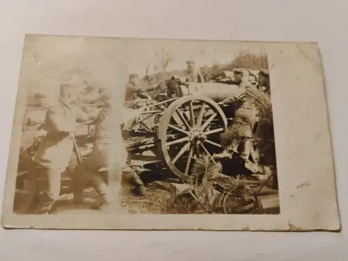 Artillerie Postkarte: