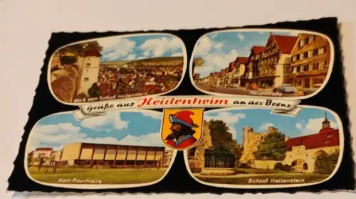 Gruß aus Heidenheim Postkarte: