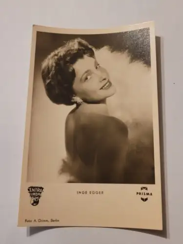 Inge Egger Postkarte: