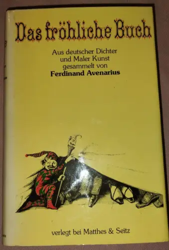 Das fröhliche Buch Avenarius, Ferdinand:
