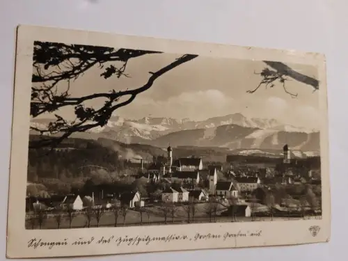 Schongau - Zugspitze Postkarte: