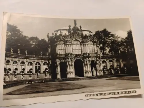 Dresden - Wallpavillion im Zwinger Postkarte: