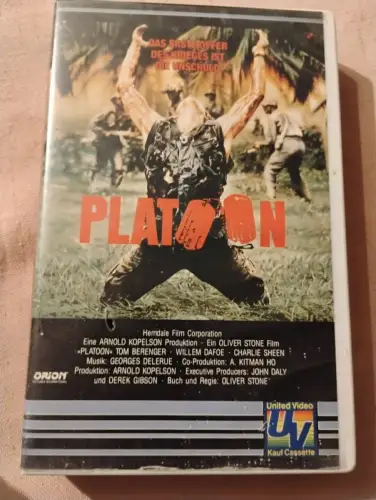 Platoon (VHS)