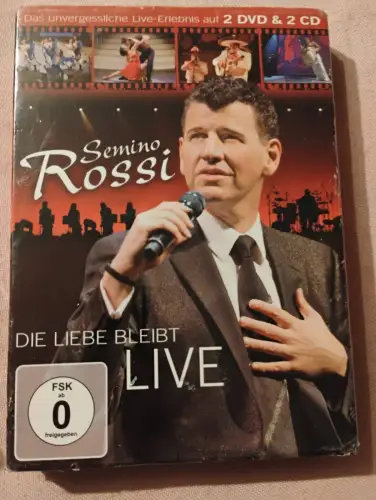 Semino Rossi - Die Liebe Bleibt - Live (DVD) (NEU)