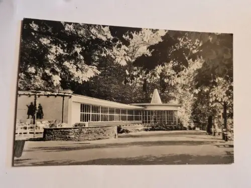 Weltbad Wildungen - Kurpark Cafe Postkarte: