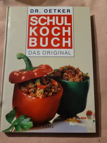 Schulkochbuch - das Original. Dr Oetker: