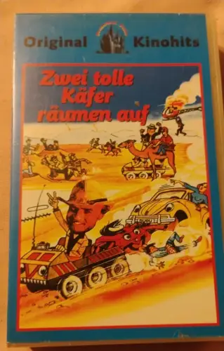 Zwei tolle Käfer räumen auf (VHS)