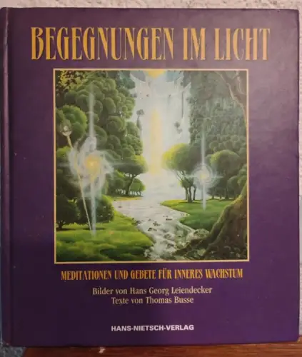 Begegnungen im Licht ? Meditationen und Gebete für inneres Wachstum Hans G Leien