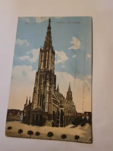Ulm - Münster Postkarte: