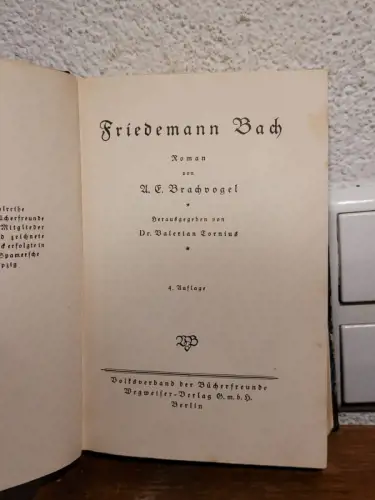 Friedmann Bach Brachvogel: