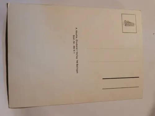 Gruß aus Balingen Postkarte: