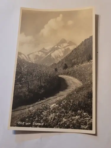 Blick zur Trettach Postkarte: