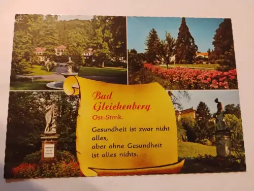 Bad Gleichenberg Postkarte: