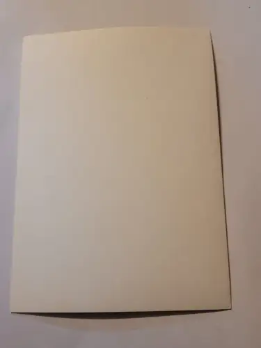 Ski Fahrer Postkarte: