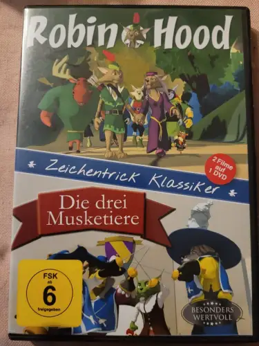 Robin Hood / Die drei Musketiere (DVD)