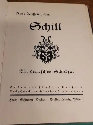 Schill Arno Reißenweber: