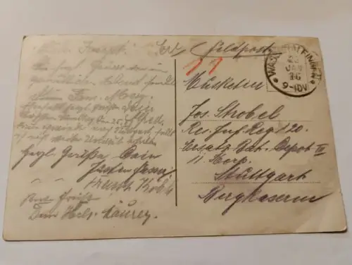 Stolzenfels Postkarte: