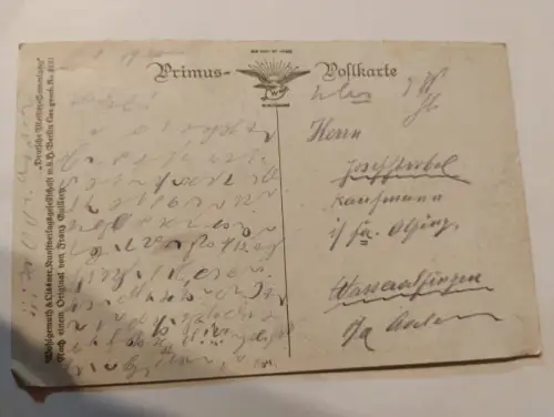 Frühlingserwachen Postkarte: