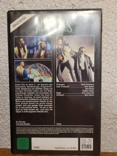 M.A.N.T.I.S (VHS)
