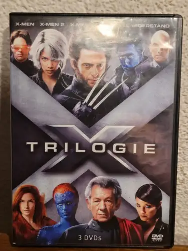 X-Men 1-3 (Trilogie) (DVD) Deutsch, Englisch Bryan Singer Brett Rattner  und  Ha
